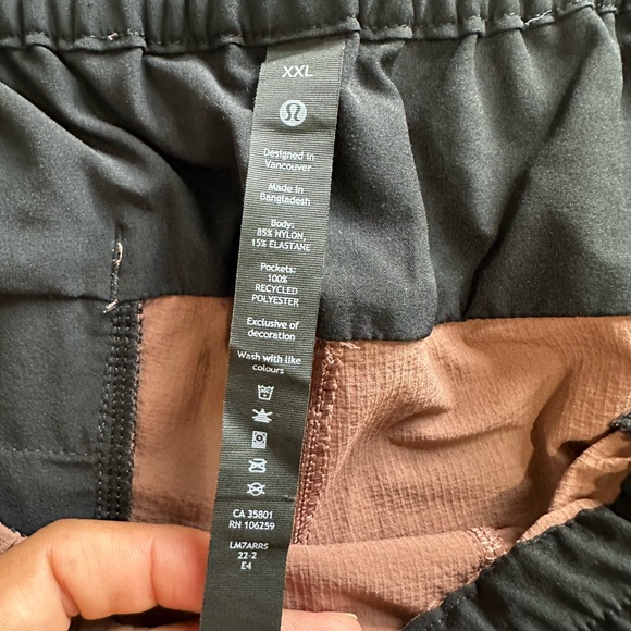 lululemon athletica Men's Athletic Shorts in Brown - Picture 7 of 9